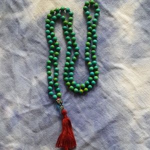 Authentic Turquoise - Handmade 108 Bead Mala
